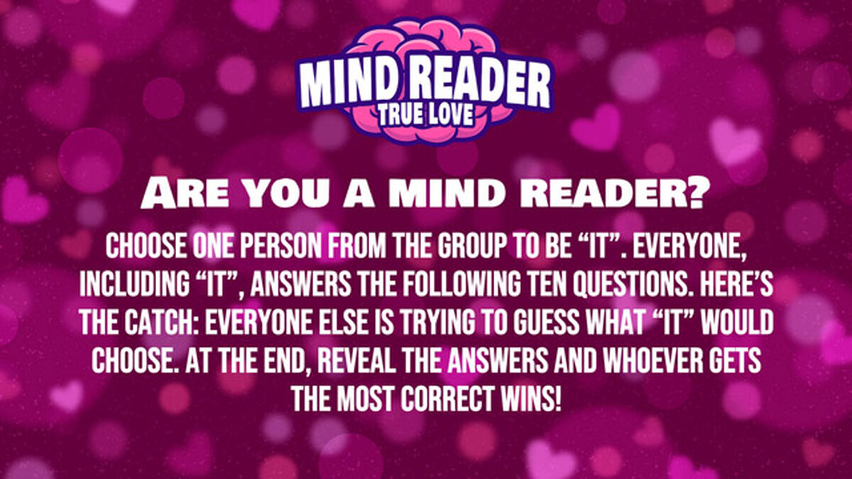 Mind Reader: True Love image number null